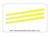 Aber BR15 Pręty mosiężne Ø 1,5mm długość 245mm x 3 szt. / Brass round rods Ø 1,5mm length 245mm x 3 pcs.